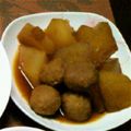 dorakuro's cooksnap of when they made 大根と肉団子のオイスターソース煮込み.