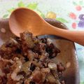レヒツさん's cooksnap of when they made ♪ごちそうさん♪め以子の肉みそ風.