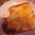 ゆみまろん's cooksnap of when they made ゆず茶＆紅茶のトースト.