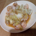 ほねほねになりたい's cooksnap of when they made うまうま！エビとキャベツの卵とじ.