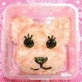 シャンプーハット's cooksnap of when they made キャラ弁☆モモ弁.