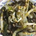 きらり流れ星's cooksnap of when they made 簡単一品！！もやしと韓国海苔のナムル.