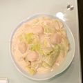 FFh's cooksnap of when they made チーズIN白菜小松菜ほたてのミルク煮.