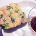 みしね's cooksnap of when they made 韮は春ですね！◎桜えびとニラのお焼◎.