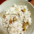豆乳pudding's cooksnap of when they made 栗ごはん.
