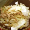fukudoru's cooksnap of when they made きゃべつの油炒め★.