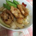 tomoyyy's cooksnap of when they made 鳥の照り焼き丼.