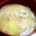 msy0730's cooksnap of when they made エコ？鮭の味噌汁(o^^o).