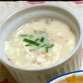 ちゃーはんちゃん's cooksnap of when they made 手作り☆寄せ豆腐の豆乳仕立て.