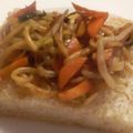 よん妻's cooksnap of when they made おいしいよ♪　トーストで焼きそばパン.
