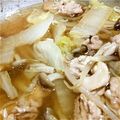 ぷぅぷぅこさん's cooksnap of when they made 豚肉と白菜のスープ煮.