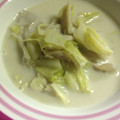 ChimakiK's cooksnap of when they made ☆きゃべつと舞茸の炒めスープ☆.