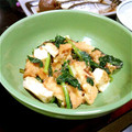 まきん家's cooksnap of when they made ➏　小松菜と厚揚げの甘味噌炒め　➏.