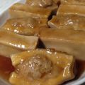 ROSAAMOR's cooksnap of when they made 食べごたえあり☆彡高野豆腐の肉詰め.