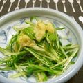 Haru Haru's cooksnap of when they made かつおだしで作る水菜の煮びたし.