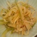 楓夜ちゃん's cooksnap of when they made セロリとさきいかのサラダ.