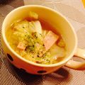 けいＰＰ's cooksnap of when they made チューブにんにくで簡単おかず中華風スープ.