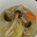 ささらんらん's cooksnap of when they made 具だくさん中華風？お味噌汁.