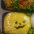 あのねゆきねぇ's cooksnap of when they made 簡単キャラ弁☆どあっぷハロウィン弁当♪.