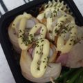 mancha's cooksnap of when they made お弁当に♫ちくわのくるりんハムチーズ.