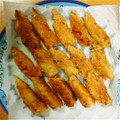 yuccov3v's cooksnap of when they made かぼちゃのせ♡ ちくわフライ.
