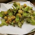 ぽんずー's cooksnap of when they made シカクマメのかき揚げ.