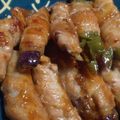 まあー16's cooksnap of when they made 甘辛さっぱりナスの豚肉まき.