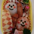 ハニー6's cooksnap of when they made ｷｬﾗ弁☆カップうさぎ.