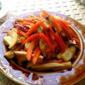 しょしょまろ's cooksnap of when they made ＊お弁当に　きのこと人参の醤油炒め＊.