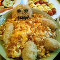ニコニコまっきー's cooksnap of when they made ハロウィン・ジャックのマーボー風呂.