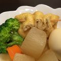 cuteboy's cooksnap of when they made 優しい味♡鶏挽肉と豆腐の巾着煮.