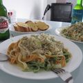 Leeswife's cooksnap of when they made 濃厚♥鮭クリームスープパスタ.