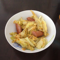 まりりん0117's cooksnap of when they made キャベツとウインナーの卵とじ.