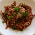 つきうき's cooksnap of when they made イカのスペイン風炒め.