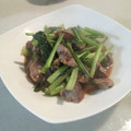 mamamanato's cooksnap of when they made お手軽♪砂肝と小松菜の和風いため.