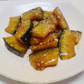 ヤムチャイ's cooksnap of when they made 揚げかぼちゃとさつまいも☆大学芋風.