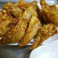 たま６１９'s cooksnap of when they made ひきわり納豆のワンタン包み揚げ.