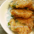 料理人しばチャン's cooksnap of when they made リメイク！余ったご飯でもちもちおやき♪.