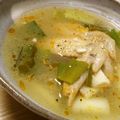 あんべみ's cooksnap of when they made 風邪撃退！参鶏湯風 鶏手羽ねぎスープ.
