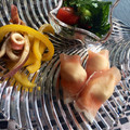 サキチップ's cooksnap of when they made 柿とクリームチーズの生ハム巻き.