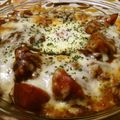 あんべみ's cooksnap of when they made 残ったカレーリメイク！マイルド焼きカレー.