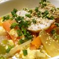 あんべみ's cooksnap of when they made ぐっさんチャーシューで、ぱぱっとクッパ.