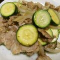 まさむにゃ。's cooksnap of when they made ズッキーニの豚バラ炒め.