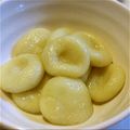 とこぺ's cooksnap of when they made 白玉粉とさつまいもで簡単♪二色団子.