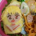 もぉﾁｬﾝ's cooksnap of when they made キャラ弁ドキドキプリキュア❤キュアハート.