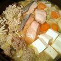 weasel32's cooksnap of when they made 生鮭の味噌鍋　ラーメン屋のダブルスープ風.