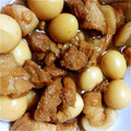 櫻ままん。's cooksnap of when they made 豚ばら肉とうずらの卵の甘辛煮.