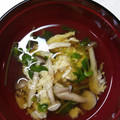 ななっぴ♪'s cooksnap of when they made 簡単　豆苗の卵スープ.