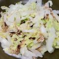 クックM96XDX☆'s cooksnap of when they made レンジのみ‼癖になる鰹節の白菜サラダ♪.