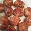 かいけんとう♪'s cooksnap of when they made 肉巻きおにぎり.